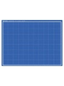 Коврик (мат) для резки BRAUBERG EXTRA 5-слойный, А2 (600х450 мм), двусторонний, толщина 3 мм, синий, 237176
