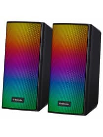 Колонки компьютерные DEFENDER SPITFIRE 2.0, 6 Вт, Bluetooth, питание от USB, 65047