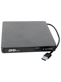 Внешний оптический привод CD/DVD GEMBIRD USB 3.0, пластик, черный, DVD-USB-03