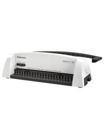 Переплетная машина д/пласт.пружины FELLOWES STARLET 2+, пробивает до 12 л., сшивает до 120 л., FS-52279