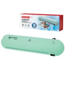 Ламинатор BRAUBERG ULTRA PM235M, МЯТНЫЙ, формат A4, толщина пленки 60-150 мкм, скорость 30 см/мин, 532185