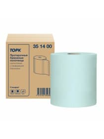 Бумага протирочная 360 м, полотенца с перфорацией, TORK СТАНДАРТ 1-слой, 888 листов 30х40,5 см, 351400