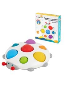 Тактильная игрушка "Букашка", Pop it, сенсорная развивающая, ЭКО, BAMBOX BABY (БАМБОКС БЭБИ), 665909