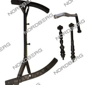 Мото адаптер для 4523N1, 4523PA, 4523PA1 с валом (диам. 36мм/диам. 40мм) NORDBERG ЦБ-00008082