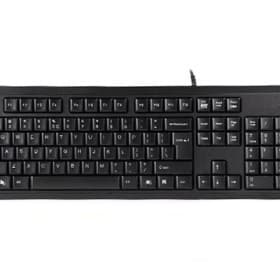 Клавиатура A4TECH KR-92 COMFORT USB ROUND EDGE KEYBOARD BLACK US+RUSSIAN