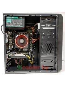 Корпус DELUX ATX DLC-DW601 400*176*410mm BLACK TAC 2.0 W/O PSU