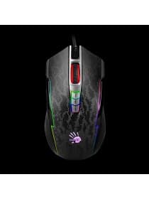 Мышь игровая A4TECH BLOODY P93A RGB Gaming Mouse BULLET GREY METAL FEET ACTIVE USB BLACK