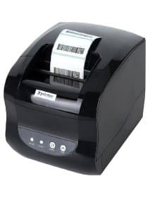 Термопринтер штрих-кодов и чеков Xprinter XP-365B 3inch direct thermal barcode&Receipt printer USB,Black,127mm/s,EU plug