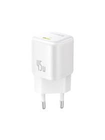 Адаптер питания Baseus PicoGo (P10176800213-00), GaN, 1C, 45W, белый