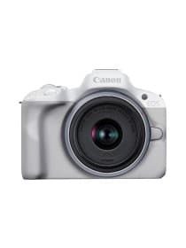 Цифровой фотоаппарат CANON EOS R50, + RF-S 18-45 mm IS STM, White, 5812C030