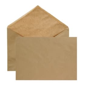 Конверт С4, 229×324 мм, крафт, без подсказа, без окна, клей, 80 г/м²