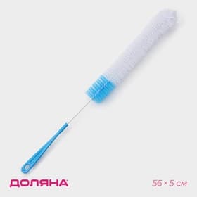Ёршик для посуды Доляна, 56×5 см, МИКС