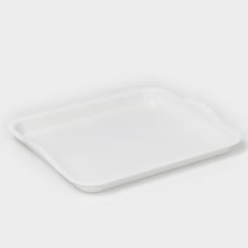 Поднос универсальный IDEA, 25×29 см, пластик, белый