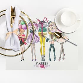 Салфетка на стол Girls sweets, 29×40 см