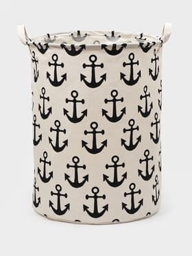 Корзина для белья Доляна «Якорь», 40×40×48.5 см, МИКС