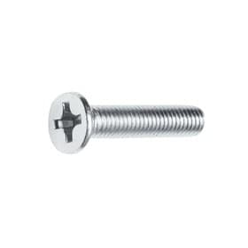 Винт Steelrex, оцинкованный, DIN 965, класс прочности 4.8, м6×25 мм, 1000 шт.