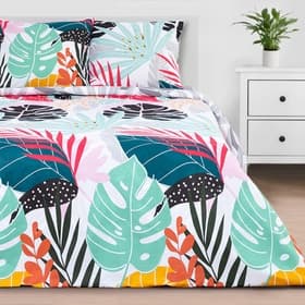 Постельное бельё евро «Этель» Colored tropics, бязь