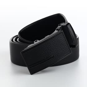 Ремень мужской, ширина 3.5 см, пряжка автомат, чёрный, МИКС