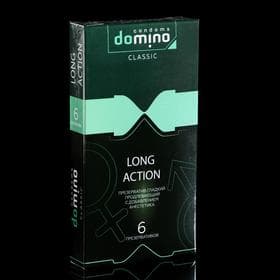 Презервативы DOMINO CLASSIC «Long action», 6 шт.