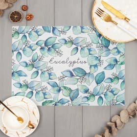 Салфетка на стол «Доляна» Eucalyptus, 40×29 см