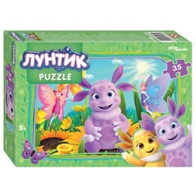 Пазл «Лунтик», 35 элементов
