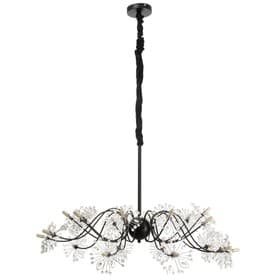 Люстра 1176/20 G4 20 Вт черный 80×800×40 см BayerLux