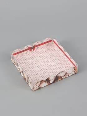 Коробка подарочная для печенья «Новогодние игрушки», 13×13×3