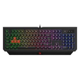 Клавиатура A4Tech Bloody B120N, игровая, подсветка, проводная, мембранная, 104 клавиши, USB, черная