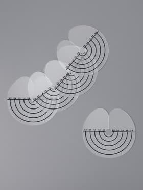 Разделители прядей для наращивания волос, набор - 5 шт.