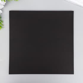 Лист для фотоальбома чёрный, плотность 250 г, набор 30 шт., 26×26 см
