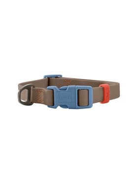 Ошейник Hunter для собак Havanna M, 30-45 см, биотановый, дымчатый серый