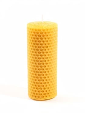 Свеча «Соты. Столбик», 5×5×12 см, соевый воск