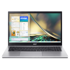 Ноутбук Acer Aspire A315-59G Pure Silver Intel Core i3-1215U, 16GB DDR4, 1TB M.2 NVMe PCIe, NVIDIA GeForce MX550 2GB, 15.6' IPS FULL HD (1920x1080), WiFi, BT, Cam, LAN RJ45, DOS, Eng-Rus Заводская Клавиатура