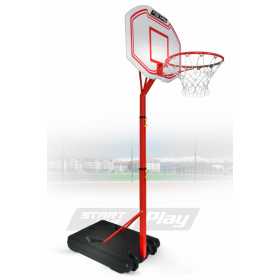 Баскетбольная стойка Junior 003 (высота 210-260 см, р-р. щита 91x61x3 см, кольцо 45 см) SLP-003 Ош