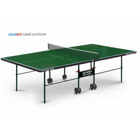 Теннисный стол Start line Game Outdoor с сеткой GREEN с сеткой 6034-1 Ош