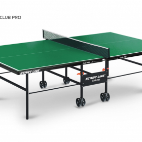 Теннисный стол START LINE Club PRO 16 мм с сеткой Green 60-640-2 Ош