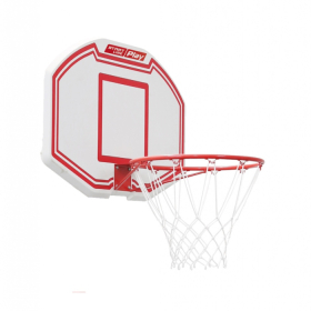 Баскетбольный щит 005 (высота 165-220 см, р-р. щита 91x61x3 см, кольцо 45 см) SLP-005