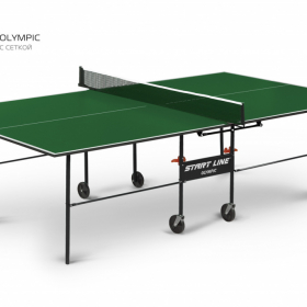 Теннисный стол OLYMPIC Optima с сеткой Зеленый 6023-3