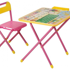 Набор детской мебели ДЭМИ Глобус/Розовый