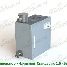Парогенератор наливной «Стандарт(Старт)», 1.6 кВт, 4,5 л,  для домашнего использования Ош