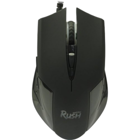 Мышь игровая проводная Smartbuy RUSH черная + коврик (SBM-726G-K)