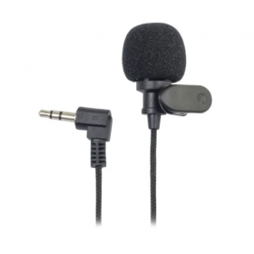 Микрофон петличный Ritmix RCM-101 черный