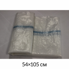 Полипропиленовый мешок 50 гр 54*105см белый