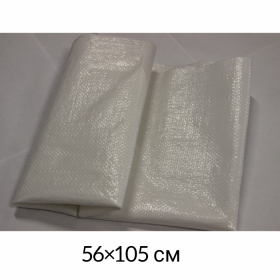 Полипропиленовый мешок 65-70гр 56*105 см белый