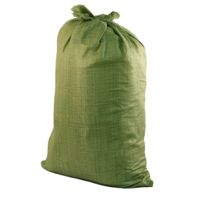 Мешок для строительного мусора, полипропилен, 55*95 см, зеленый, 100 шт/уп., 4Walls Ош