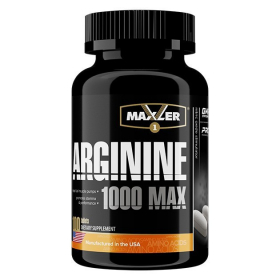 Аминокислоты MAXLER ARGININE 1000 мг, 100 таблеток