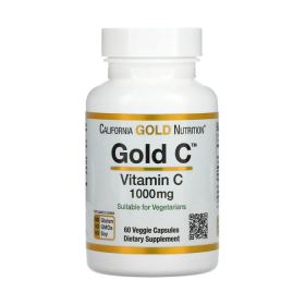 Витаминный комплекс California Gold Nutrition витамин C 1000 мг 60 капсул Ош