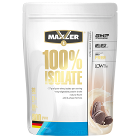 Протеин Maxler 100 % Whey protein Isolate 908 гр много вкусов
