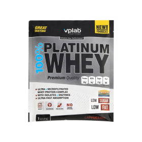 Протеин VP Laboratory 100% Platinum Whey 30 гр, 10 вкусов