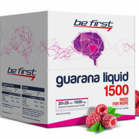 L-Карнитин Be First Guarana Liquid 1500 25 мл, малина Ош
